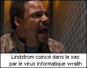 Lindstrom coincé dans le sas par le virus informatique wraith